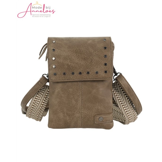 Im Dutch Telefoontasje Cesar studs Taupe